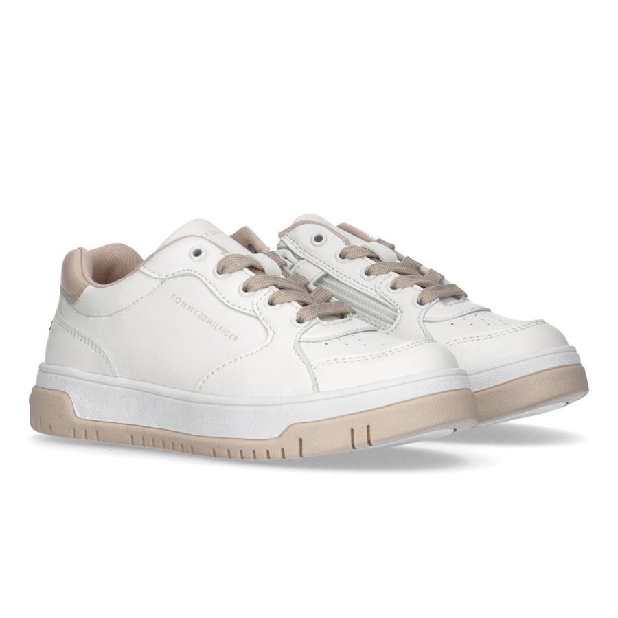Sneaker flag bassa allacciata da bambina Tommy Hilfiger | T3A9329791355A472